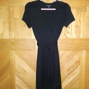 Banana Republic Faux Wrap Sweater Dress Sz M